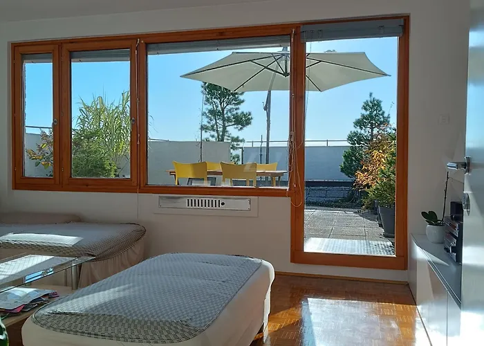 Апартаменты Bright Penthaus Apartement, With A Wonderful View Любляна